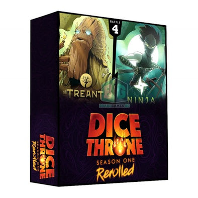 DICE THRONE: SEASON ONE REROLLED BOX 4 - TREANT VS NINJA
