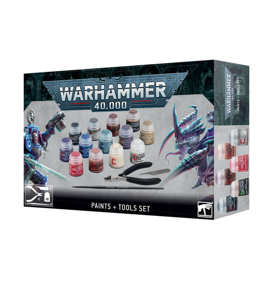 Warhammer 40000: Paints & Tools Set