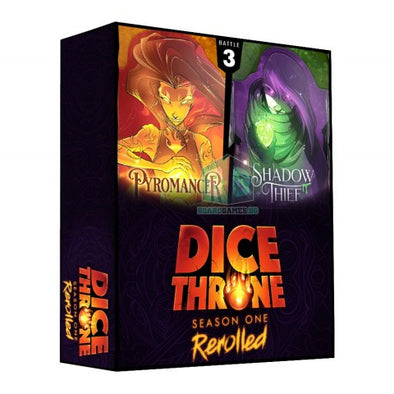 DICE THRONE: PYROMANCER VS SHADOW THIEF