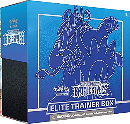 Pokémon Sword & Shield - Battle Styles Blue Elite Trainer Box