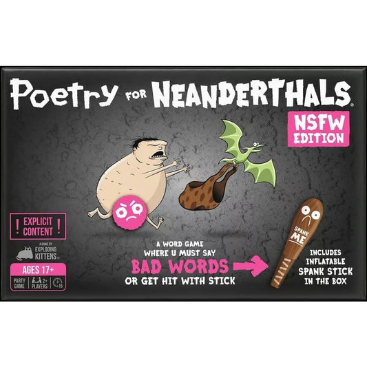 Poetry for Neanderthals: NSFW Edition